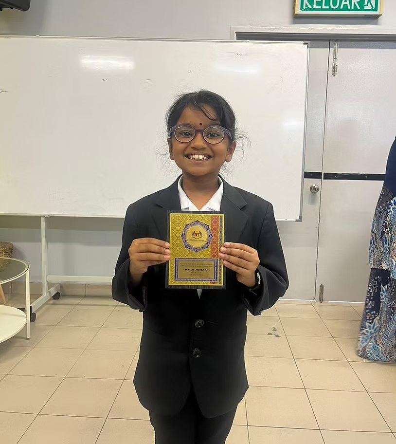District speech competition achievement