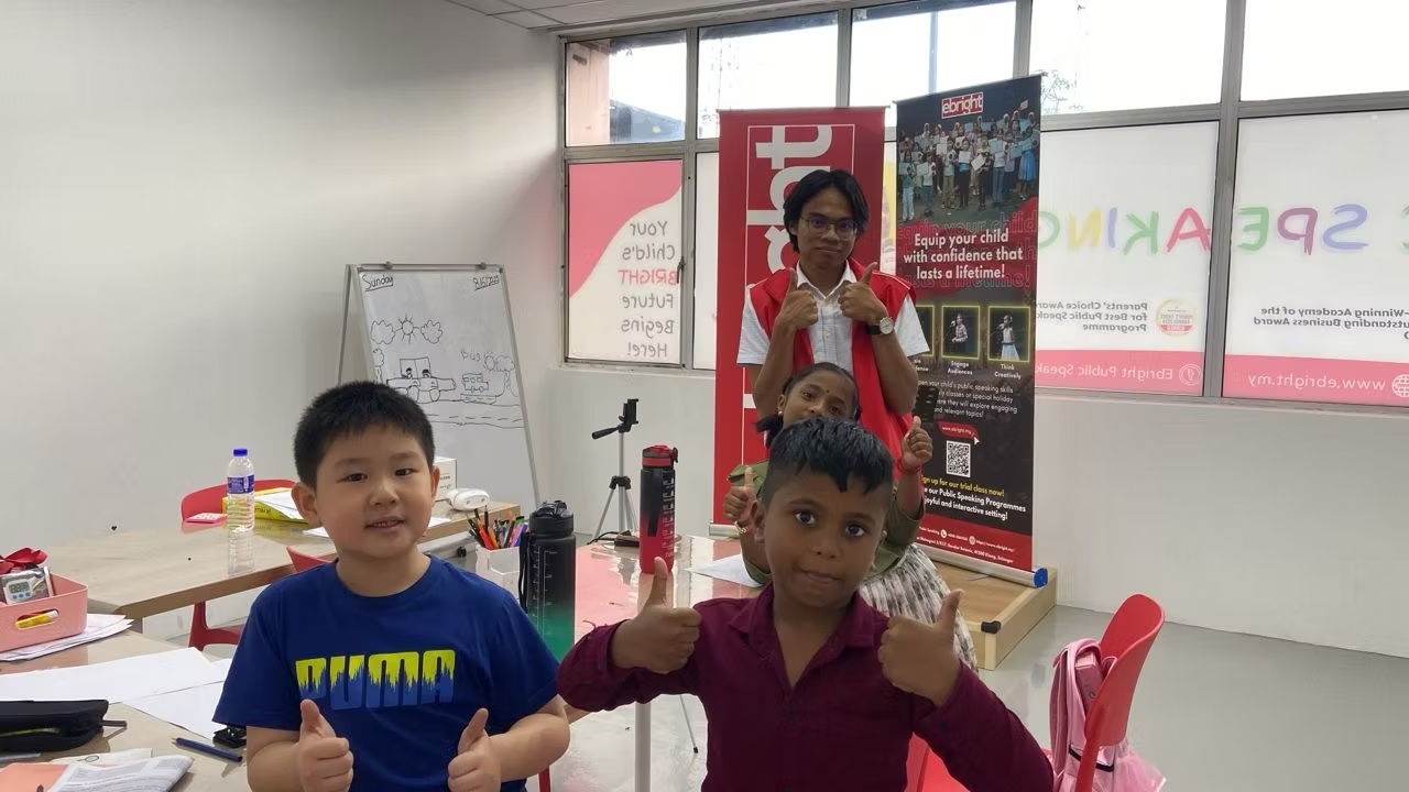 Students and facilitators during a school workshop